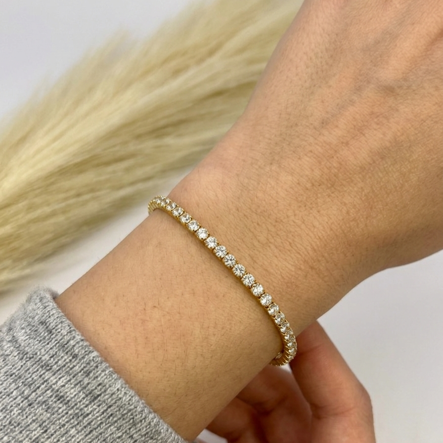 The Classic Stretch Tennis Bangle