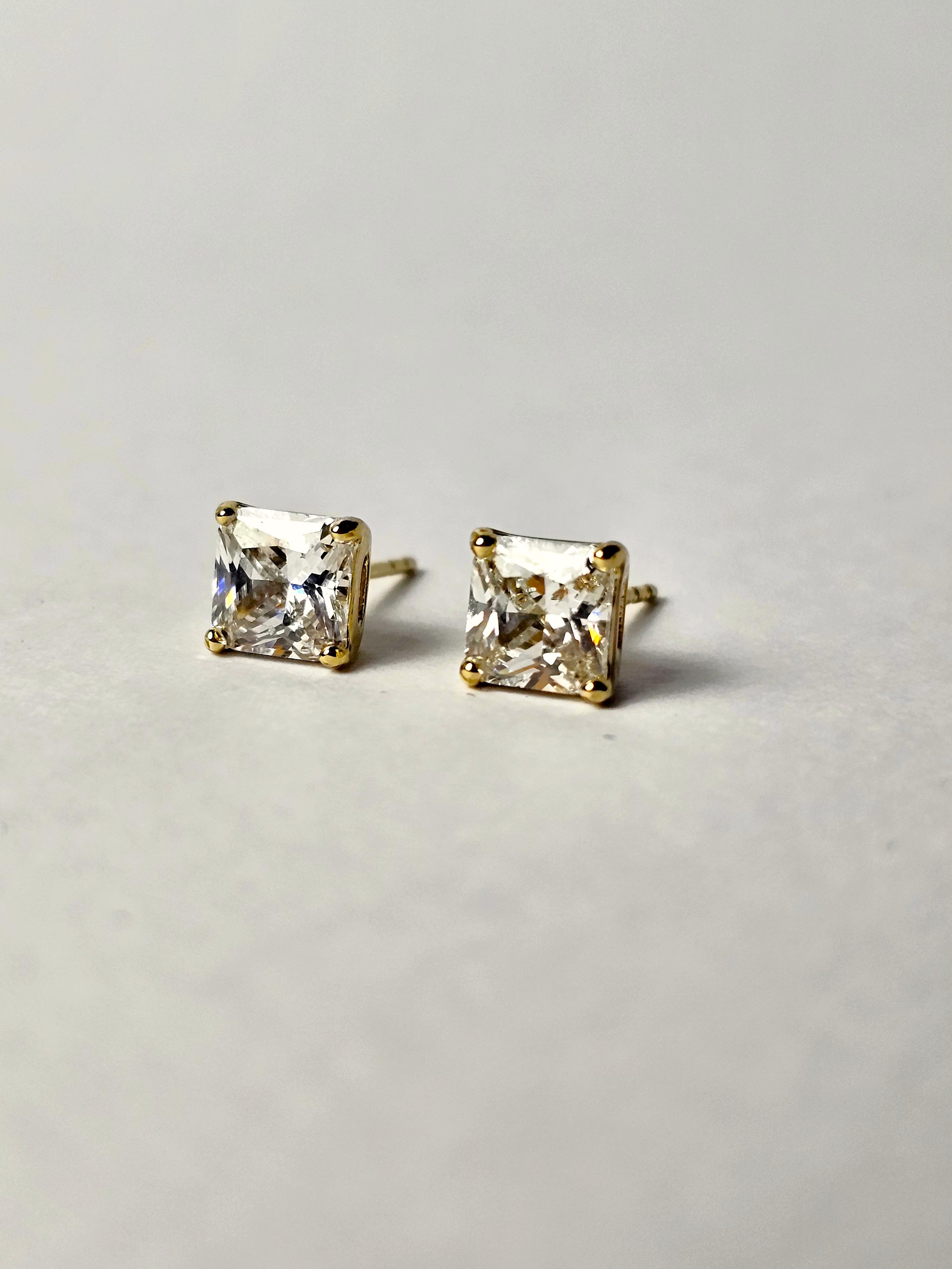 The Classic Square Studs