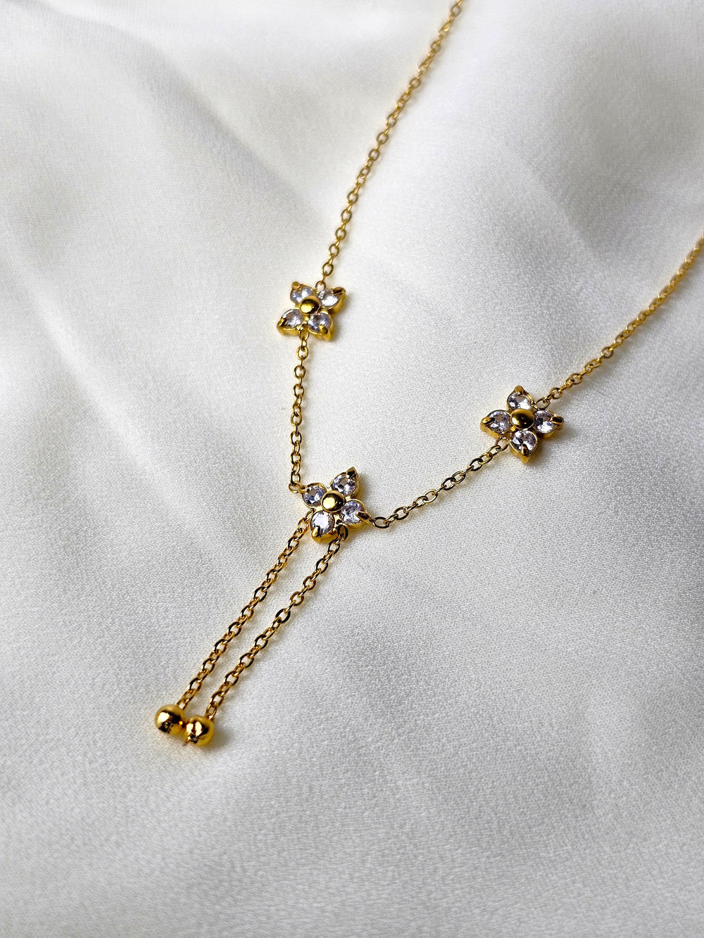 The Jasmine Drop Necklace