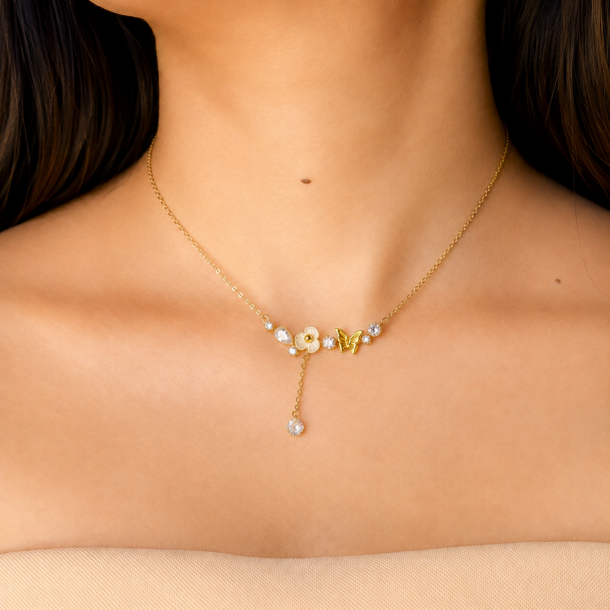 The Meadow Drop Necklace
