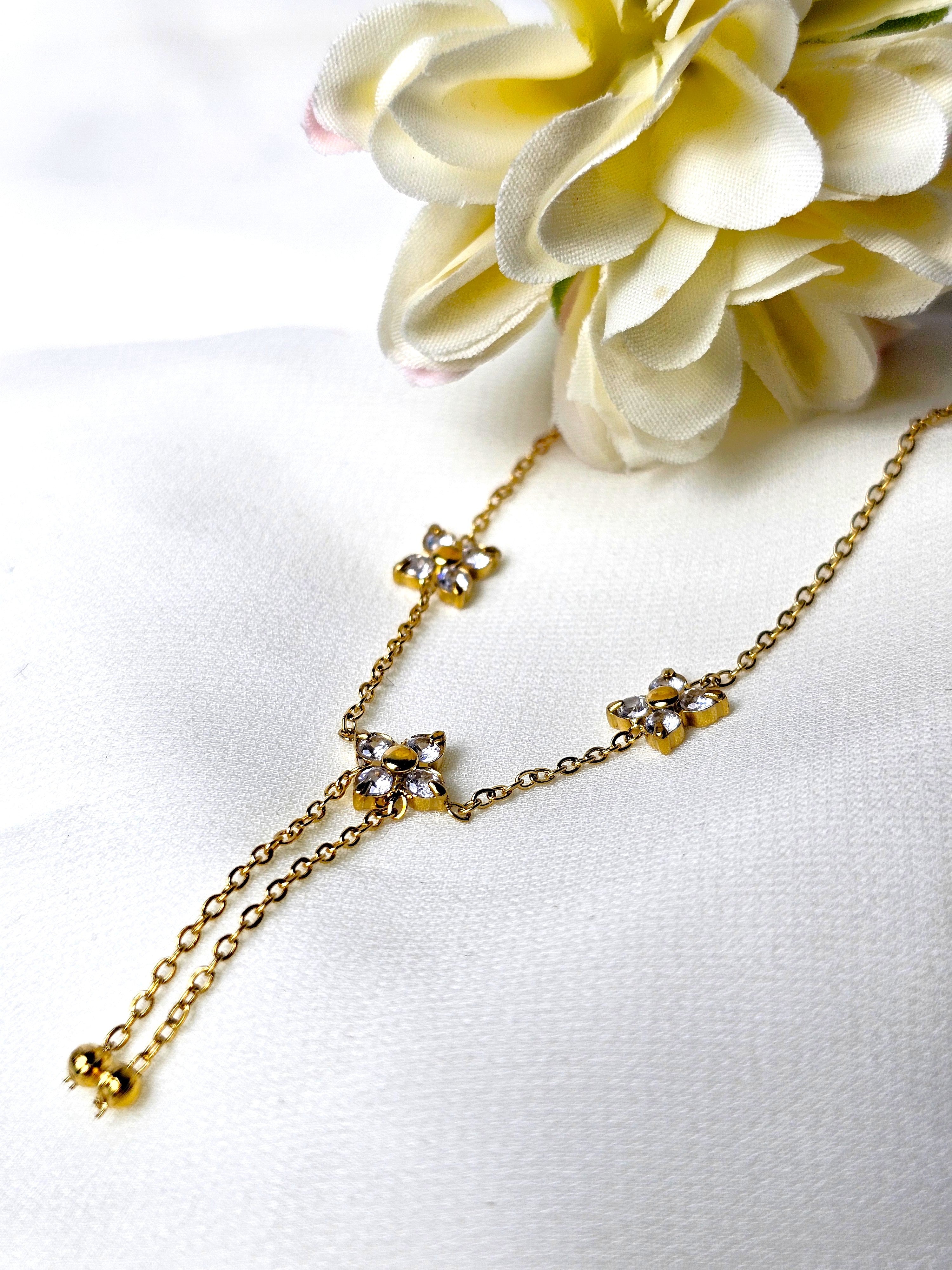 The Jasmine Drop Necklace
