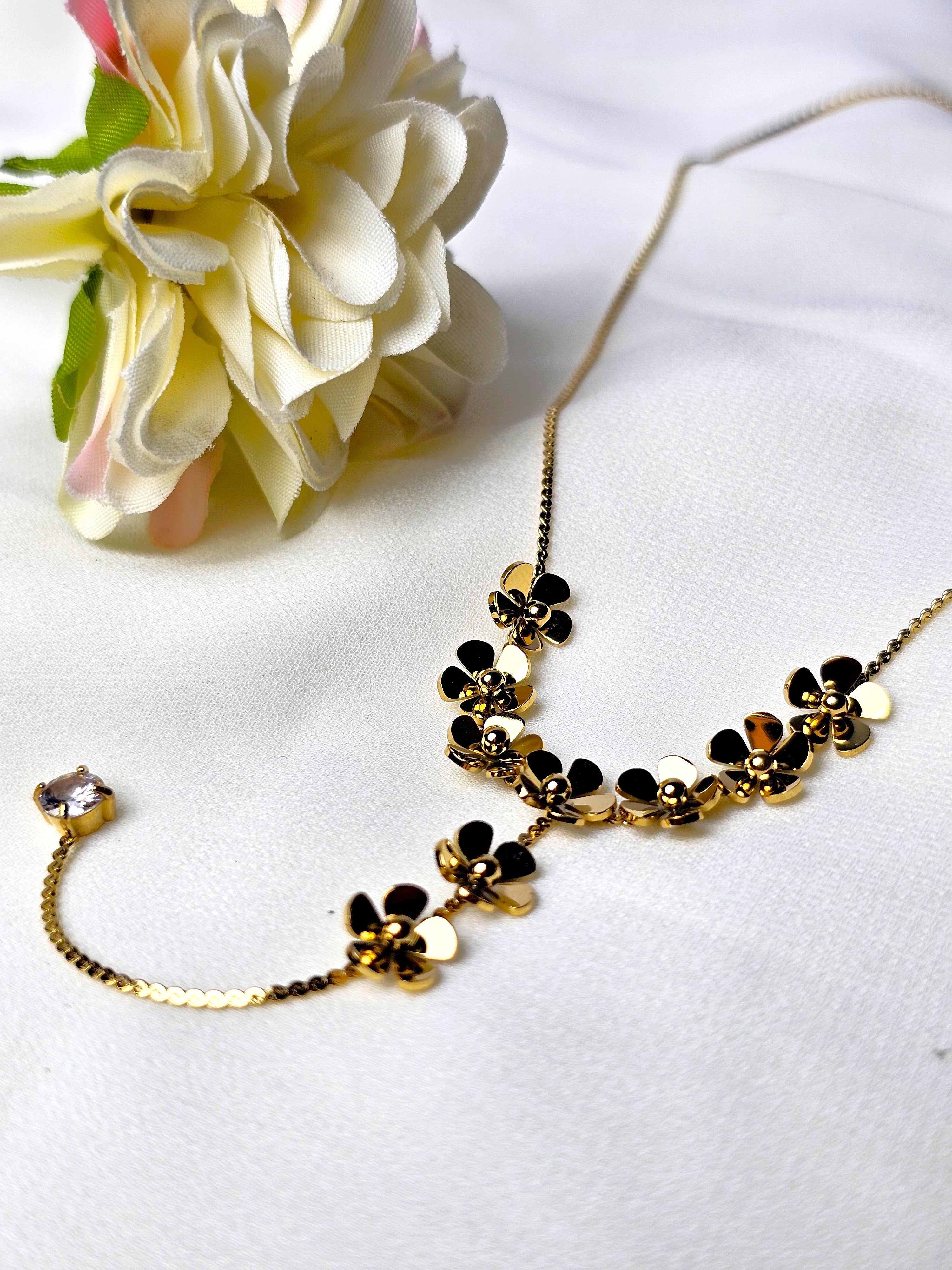 The Dahlia Drop Necklace