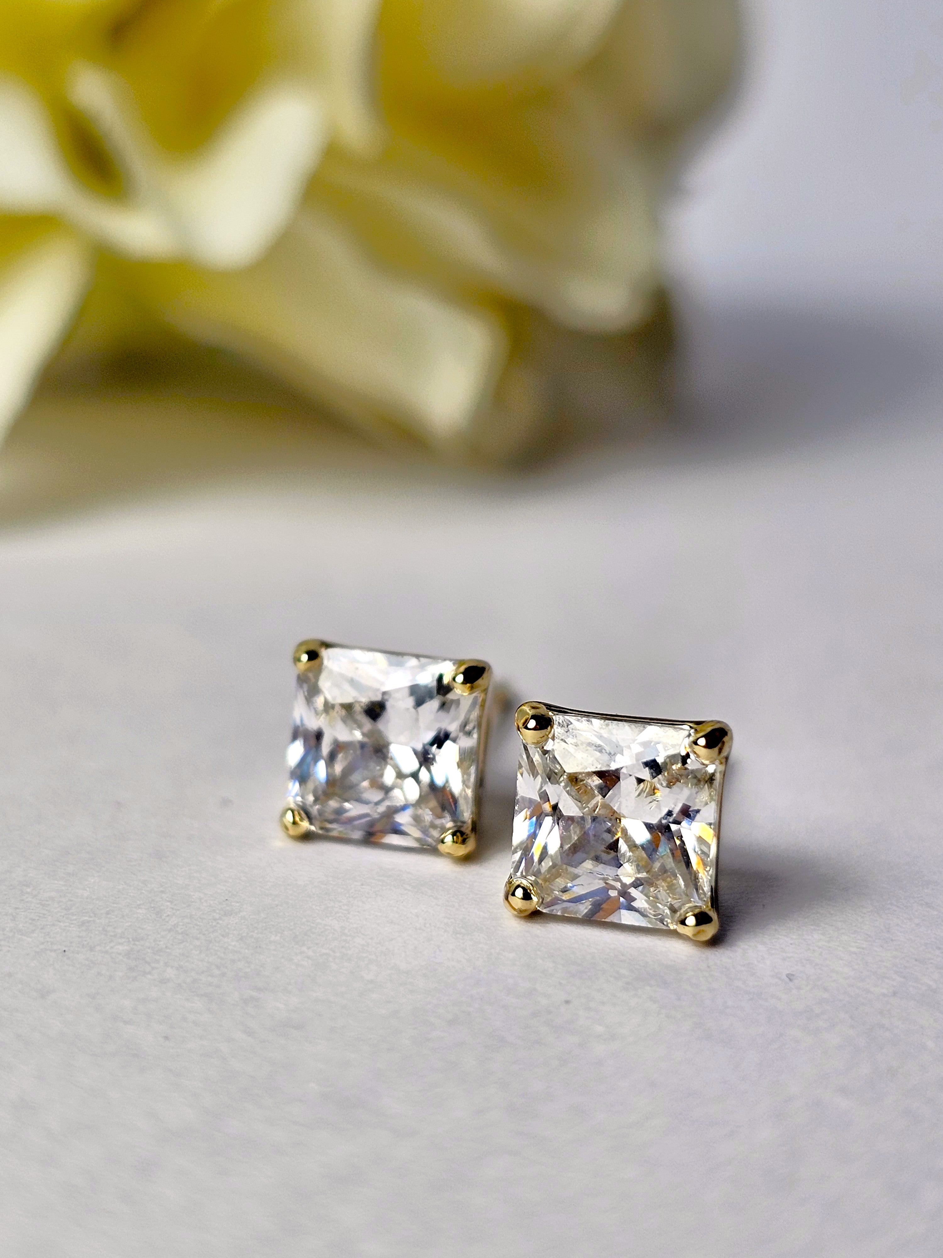 The Classic Square Studs