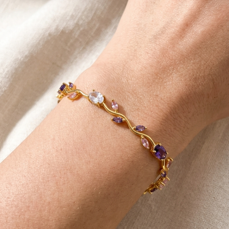 The Enchanted Garden Vine Bracelet
