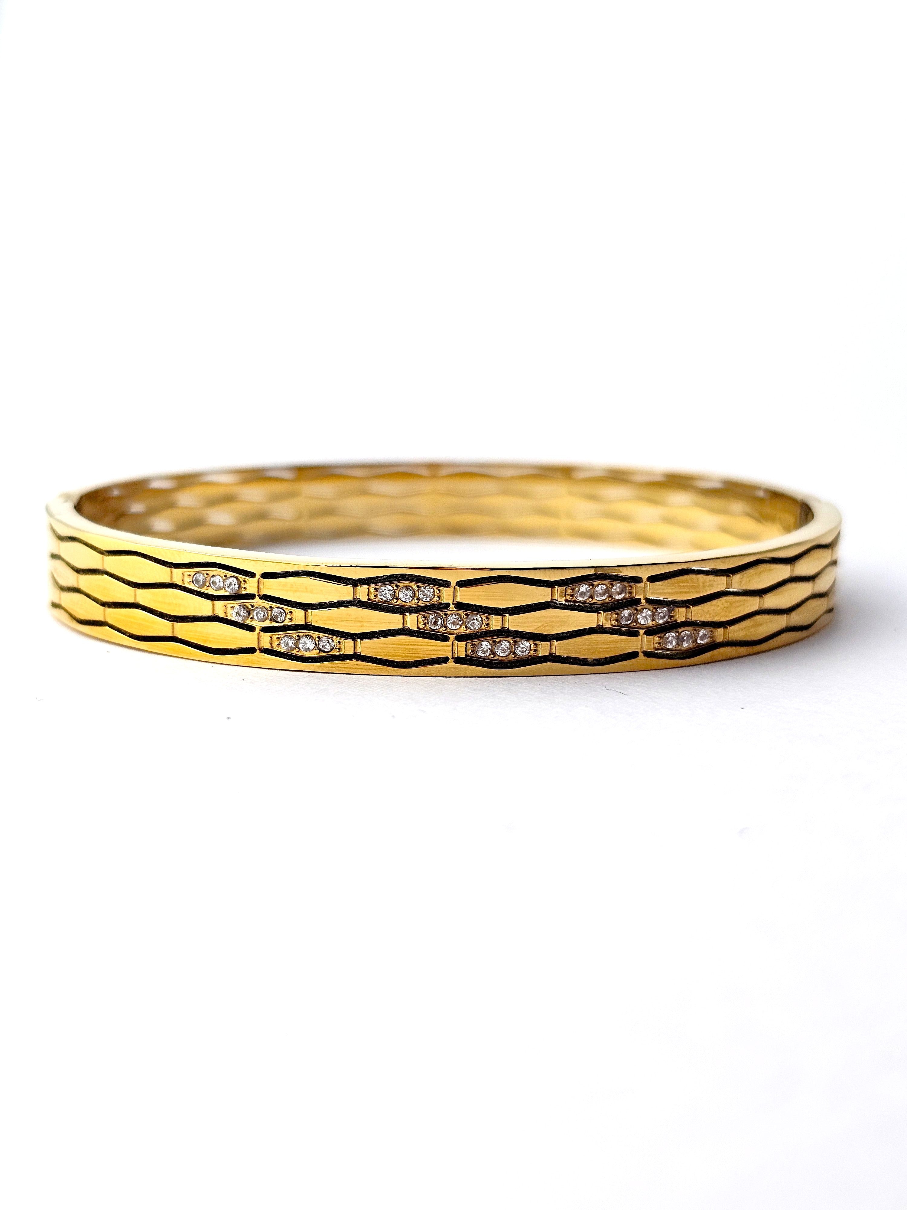 The Thalassa Wave Bangle