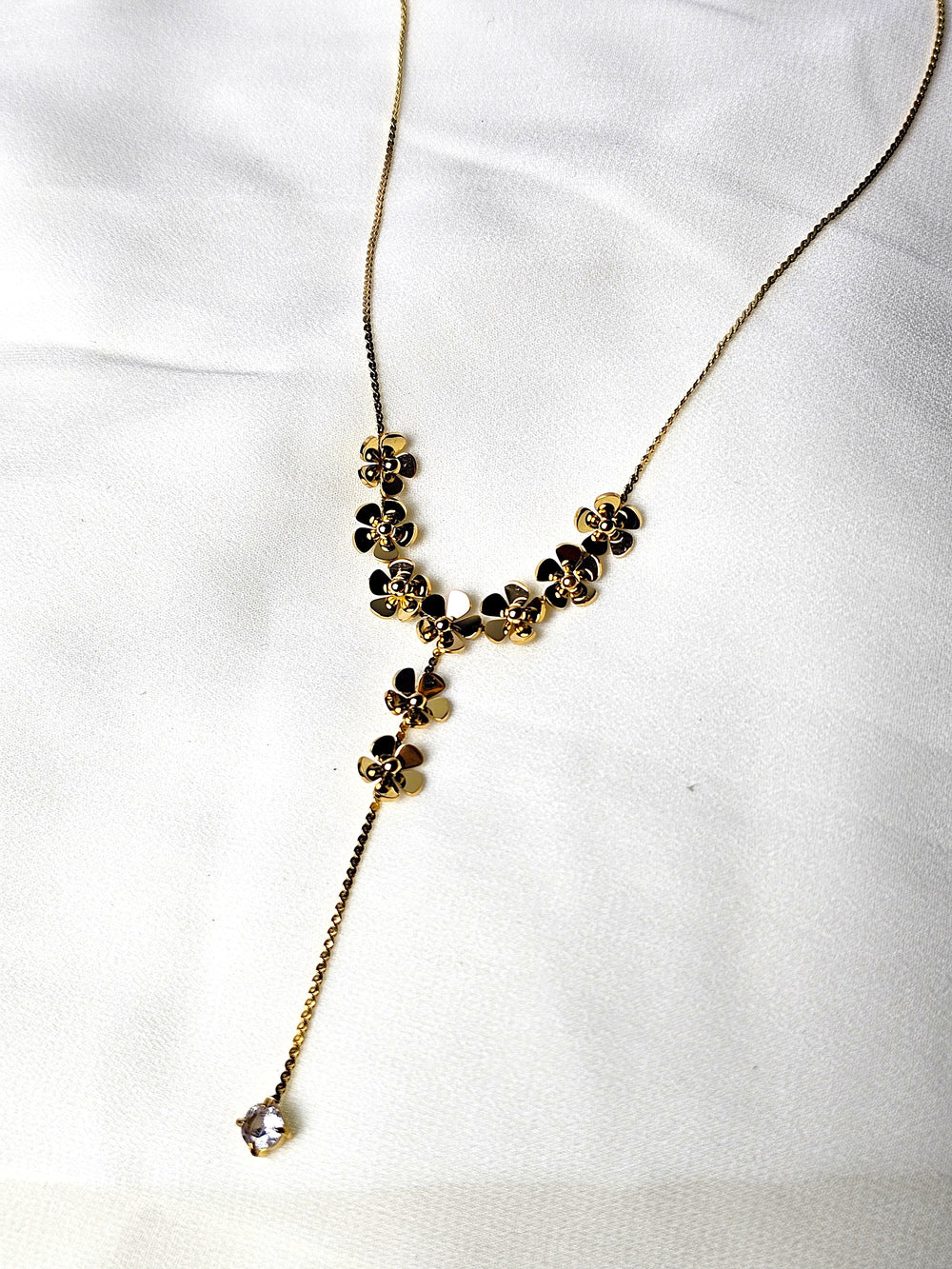 The Dahlia Drop Necklace