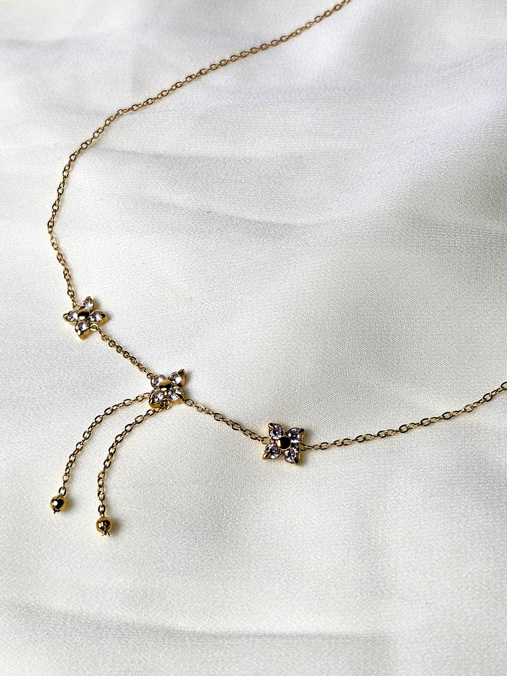 The Jasmine Drop Necklace