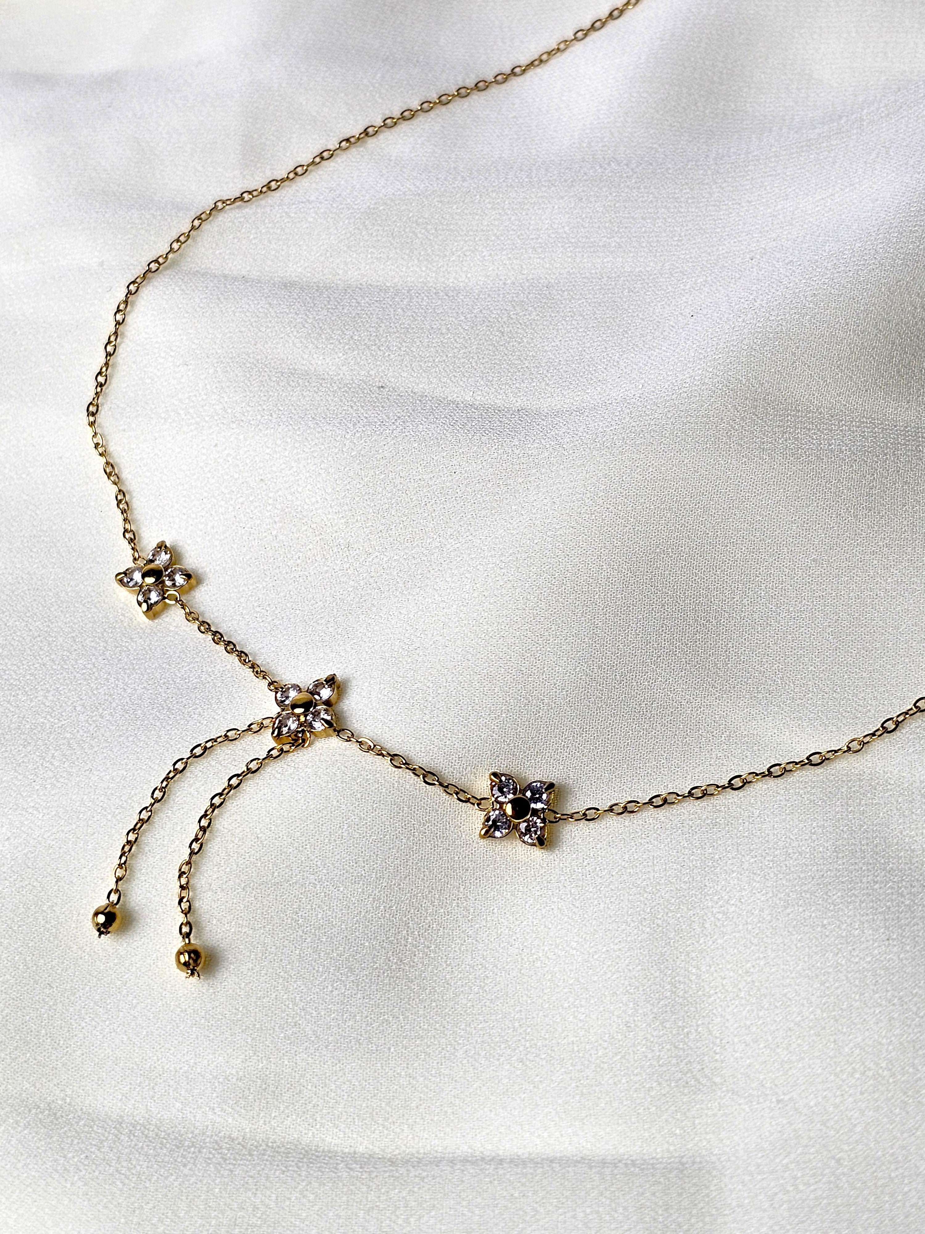The Jasmine Drop Necklace